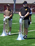 Field Rehearsal at Manchester Memorial High School Field Rehearsal at Manchester Memorial High School